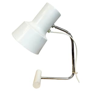 Weiße Tischlampe von Josef Hurka für Napako, 70er Jahre