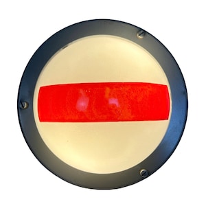 Applique murale ou plafonnier d&#39;urgence vintage, 1970s
