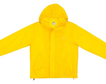 nike yellow coat