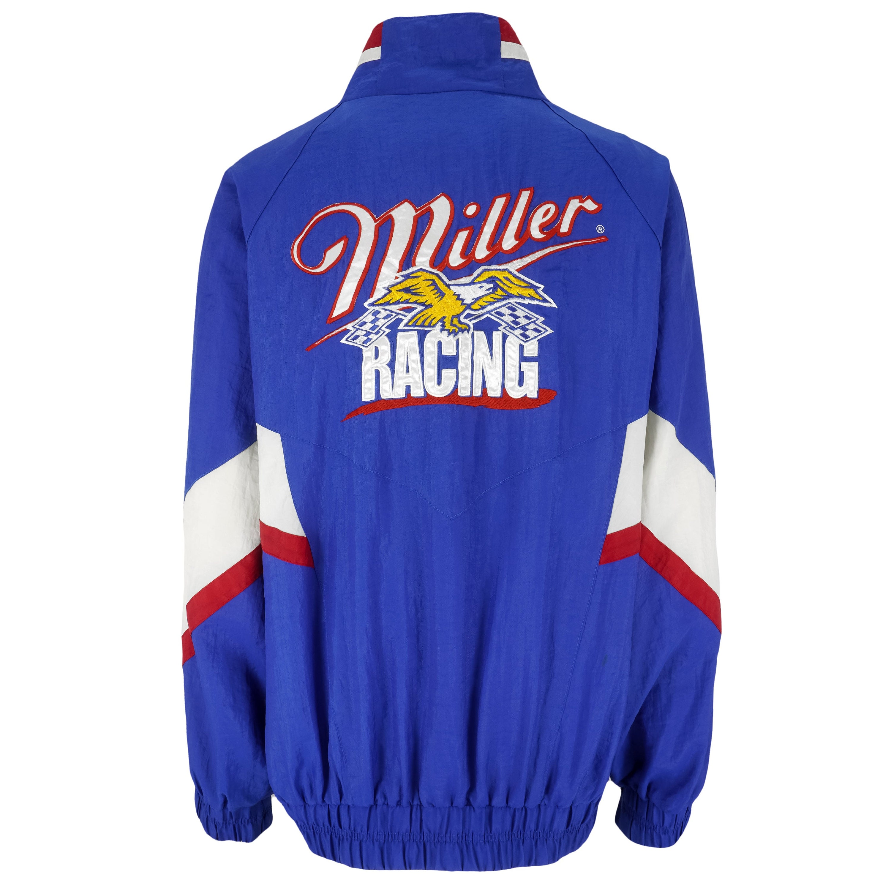 NASCAR Blue White Rusty Wallace Miller Racing Jacket 1990s Xx large Etsy Ireland