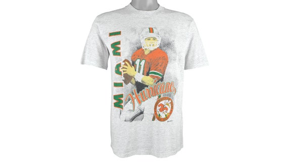 NCAA (Jerzees) - Miami 'Hurricanes' Deadstock T-Sh