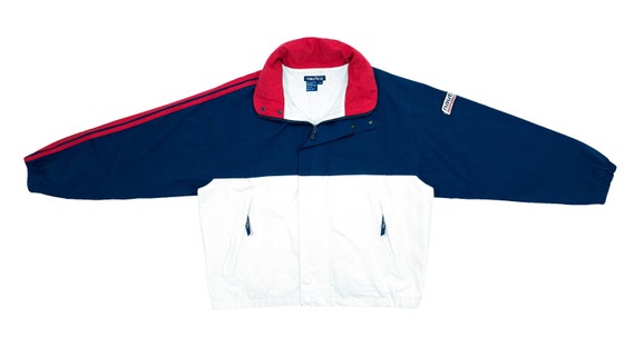 Nautica - Blue and White 'Performance' Jacket 1990