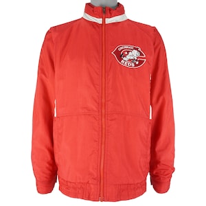 MLB (Apex One) - Cincinnati Reds Embroidered Jacket 1990s Large