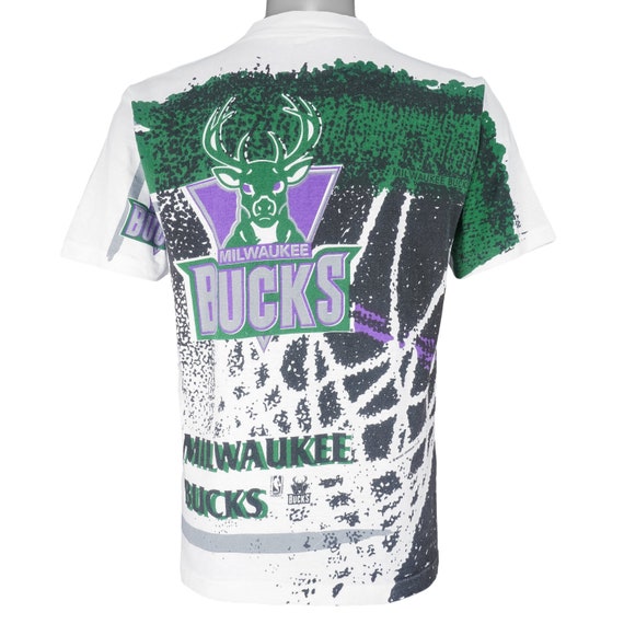 NBA (Magic Johnson T's) - Milwaukee Bucks All Ove… - image 2