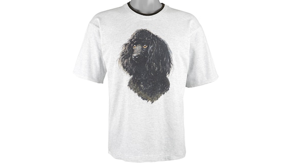 Vintage - 'Poodle' T-Shirt 1990's Medium
