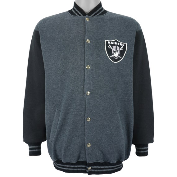oakland raiders button up shirt