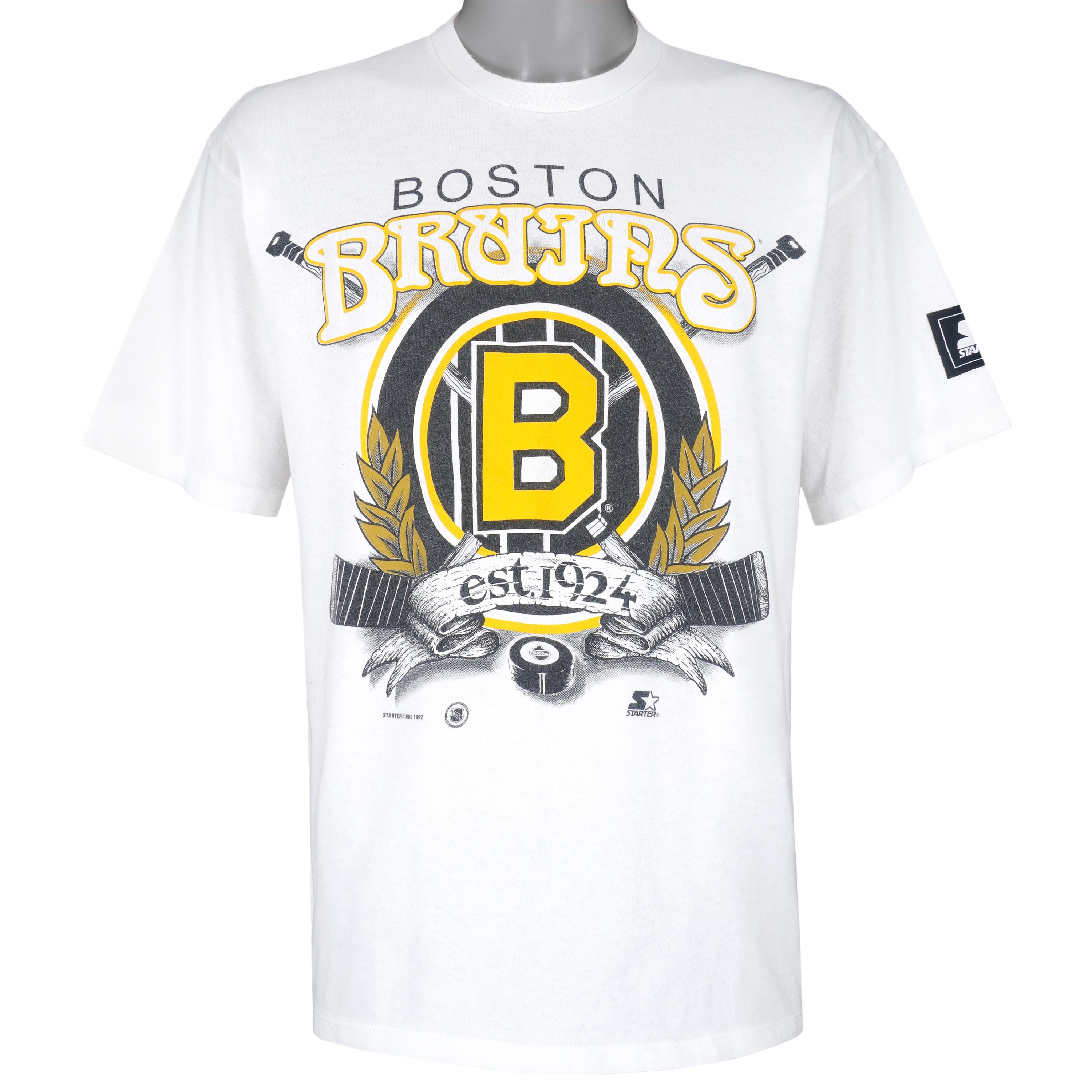 Boston Bruins Ringer Tshirt XXL 2XL