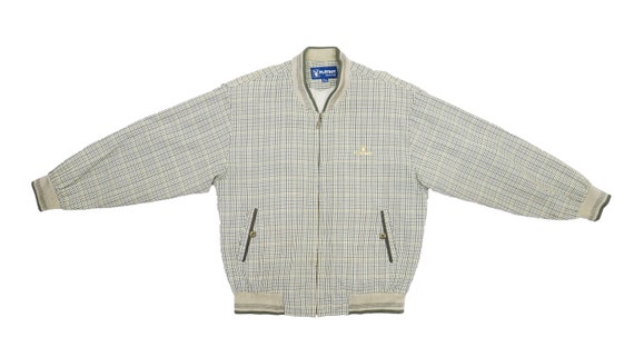 Playboy - Brown Bomber Jacket 1990's Medium