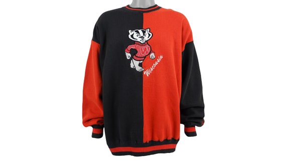 NFL - Wisconsin 'Badgers' Big Logo Sweatshirt 1990