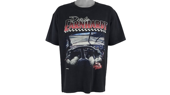 NASCAR (Nutmeg) - 'Dale Earnhardt' T-Shirt 1990's