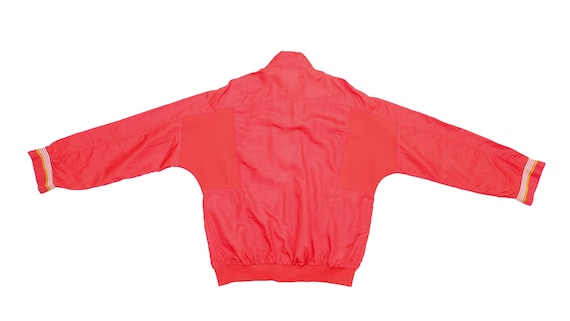 adidas vintage windbreaker red