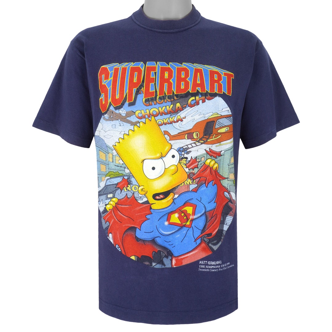 New The Simpsons Graphic Tee Cotton Blend Bart Moods ;;; /XL/ 2X main image 1