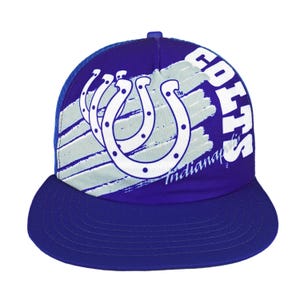 NFL (New Era) - Indianapolis Colts Snapback Trucker Hat 1990s OSFA
