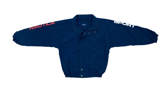 Nautica - Navy Blue 'Sport Series' Jacket 1990's L