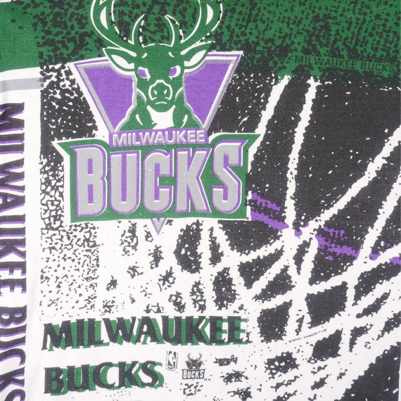NBA (Magic Johnson T's) - Milwaukee Bucks All Ove… - image 3