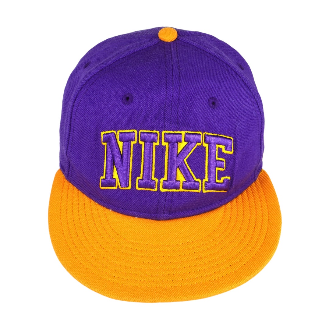 purple nike snapback