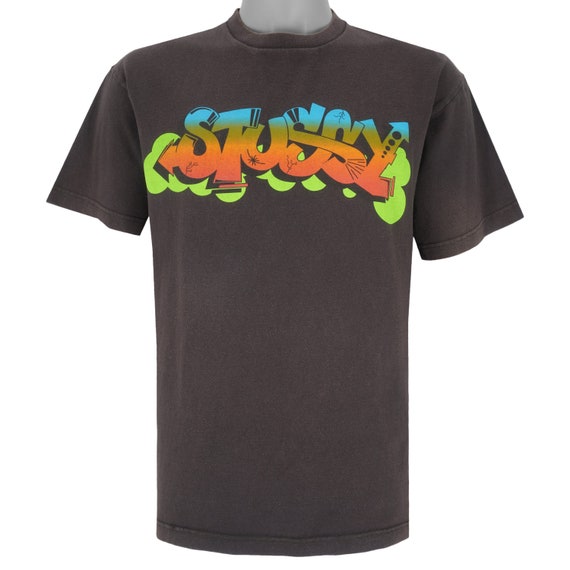 トップス old stussy archive raglan t-shirt 00s 00s old STUSSY 