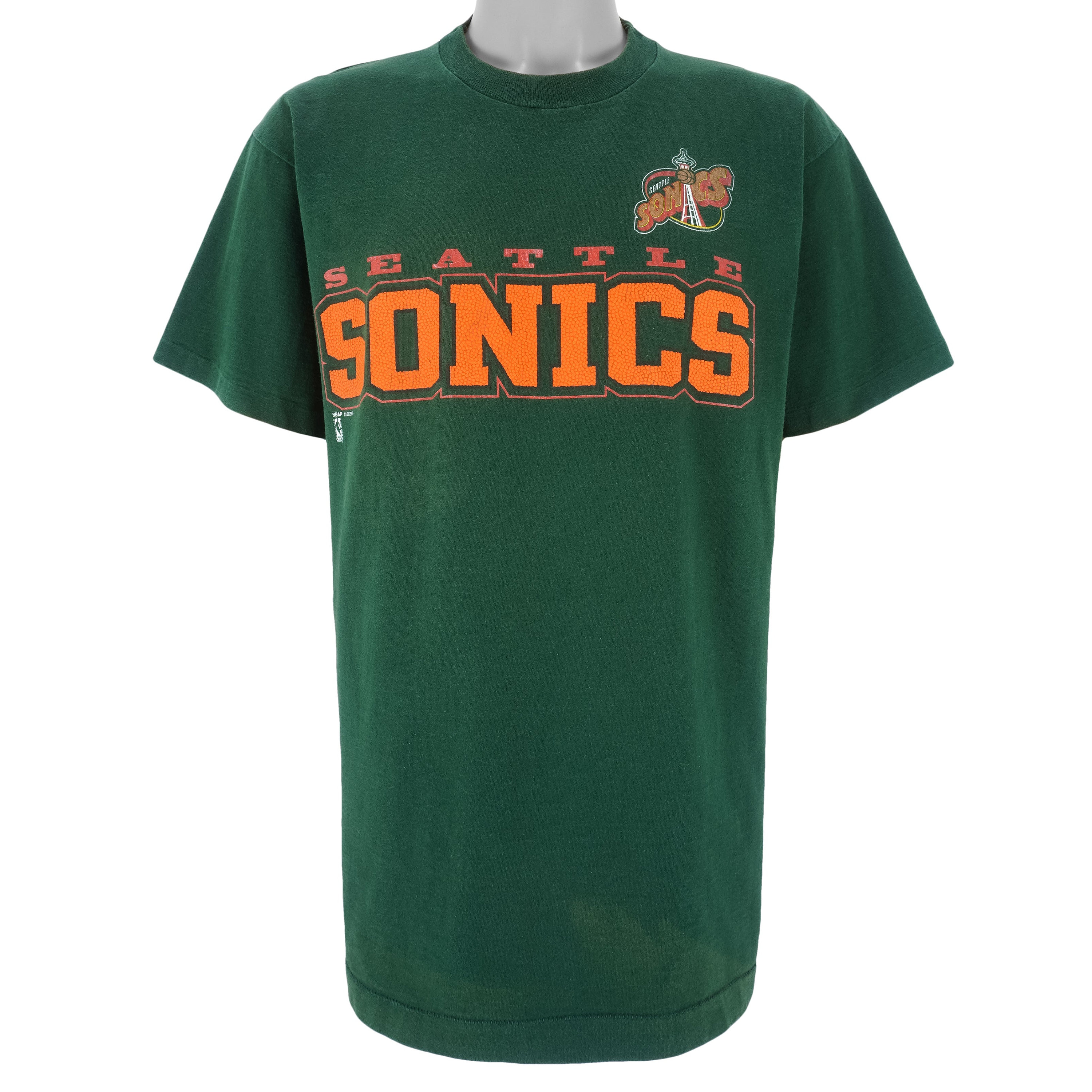 Vintage 1990's Seattle Super Sonics A.O.P. Magic Johnson Tees T-Shir