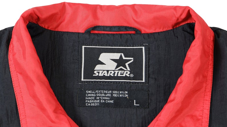 Starter Canada /'World Cup Hockey/' Spell-Out Jacket 1996 Large