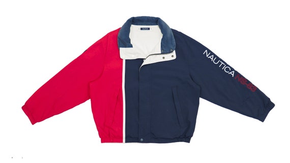 Nautica - Two Tone Red and Blue Reversible Jacket