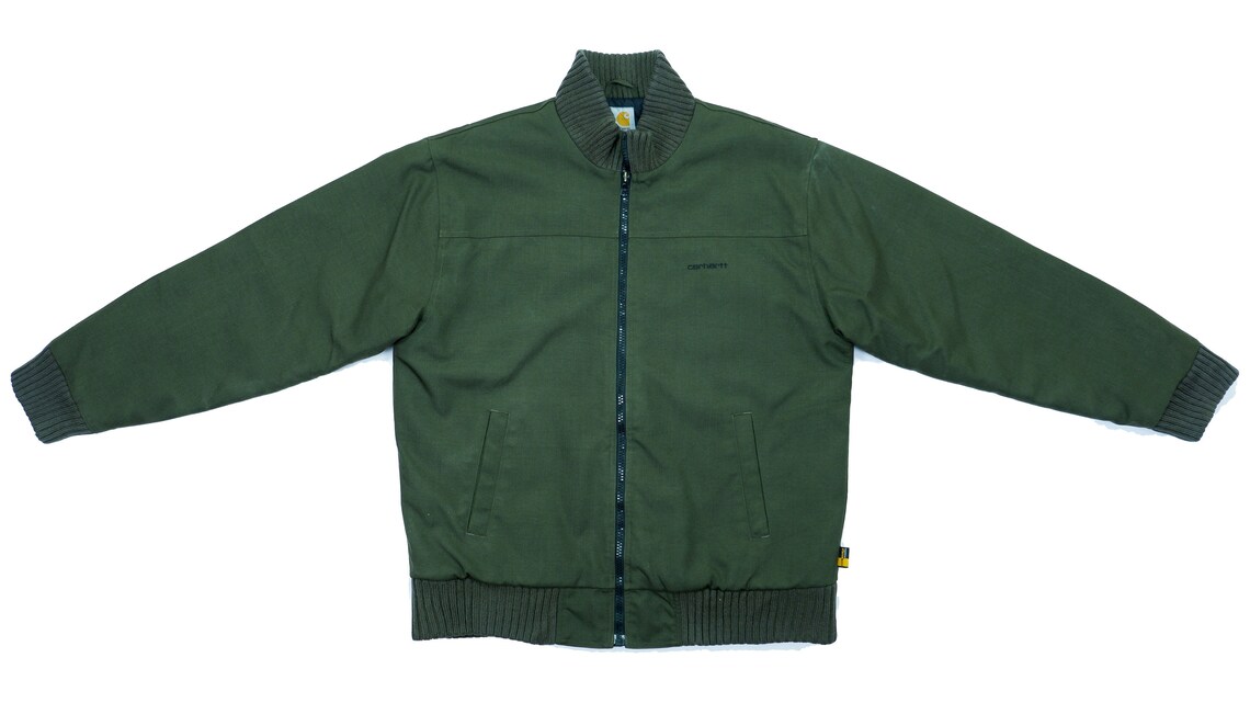 Carhartt Green Heavy-Duty Canvas Jacket 1990's XX-Large | Etsy