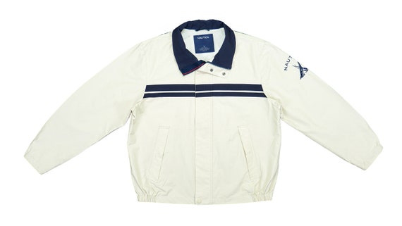 Nautica - Beige with Blue 'Competition' Sailing Ja