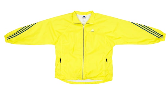 Adidas - Yellow with Black Stripes Windbreaker 199