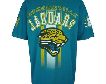 NFL (Pro Player) - Jacksonville Jaguars Single Stitch T-Shirt 1990s XX-Large