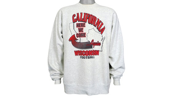 NFL - Wisconsin 'Badgers' Sweatshirt 1990's X-Larg