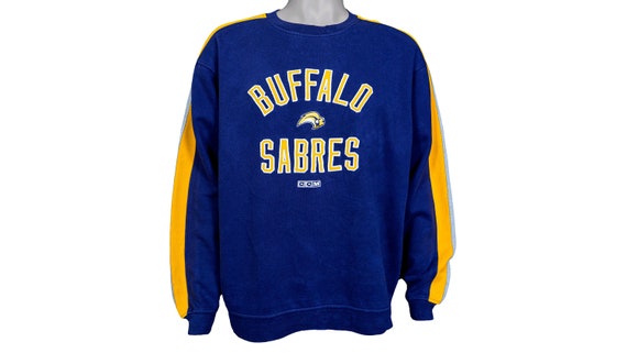 NHL (CCM) - Buffalo 'Sabres' Sweatshirt 1990's Med