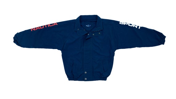 Nautica - Navy Blue 'Sport Series' Jacket 1990's L
