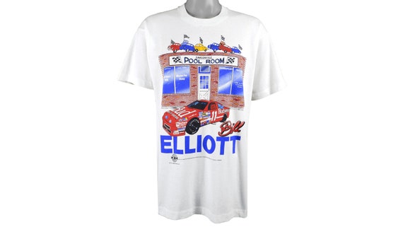 NASCAR - 'Bill Elliott' Deadstock T-Shirt 1992 Lar