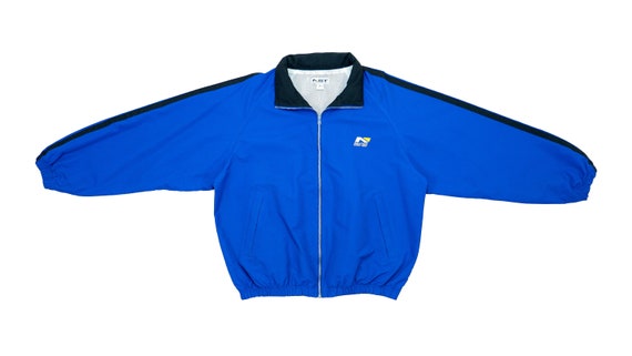 Nautica - Blue 'Sport Series' Jacket 1990's Large