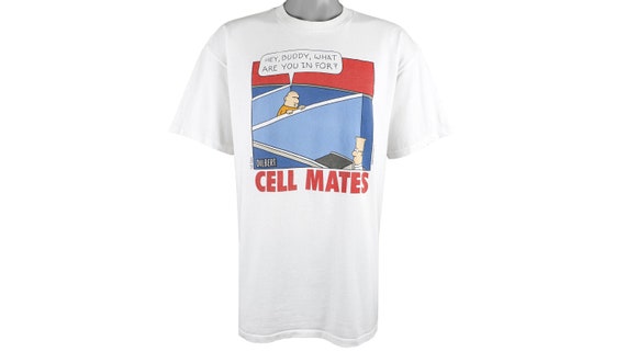 Vintage (Oneita) - 'Dilbert Cell Mates' T-Shirt 19