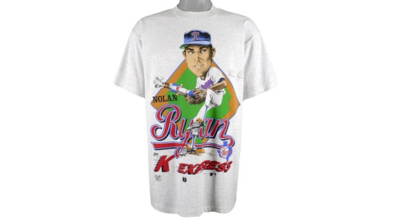 MLB (Oneita) - Rangers 'Nolan 'The Ryan Express' T
