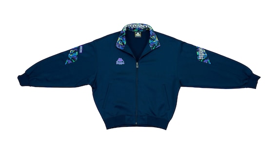 Kappa - Blue Bomber Track Jacket 1990's Medium