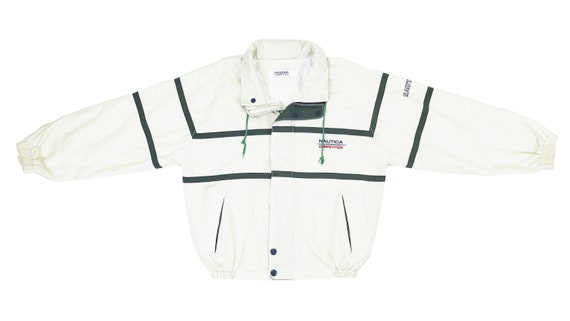 Nautica - White 'Competition' Sailing Jacket 1990'