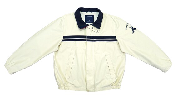 Nautica - Beige with Blue 'Competition' Sailing Ja