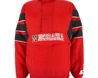 Nebraska Huskers Pullover Jacket 1990s 
