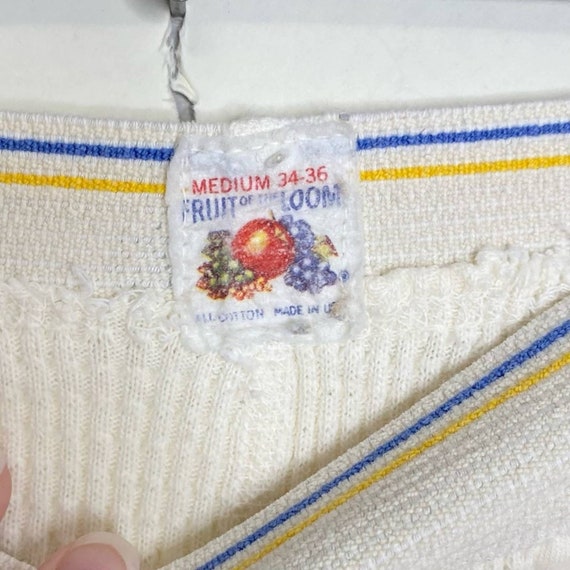 Vintage Fruit of the Loom 100% cotton long johns - image 10
