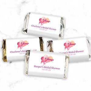 Flamingle Personalized Miniatures Hershey&#39;s Bar, Personalized Assorted Chocolate Miniature Hershey&#39;s Favors 815, Set of 50