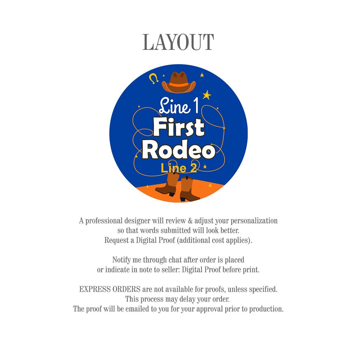 Sticker Chart For Kids Rodeo Boy First Rodeo Wild West Labels & Stickers Only for Wine Bottles and ...