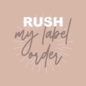 Express Processing // RUSH IT!//April 10