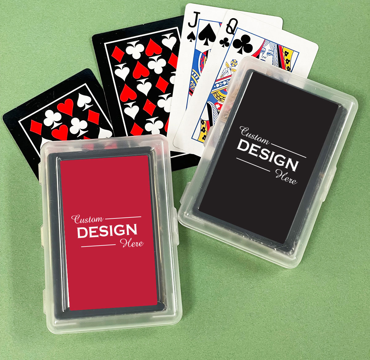 Monogram Canvas Playing Card Game Box Set