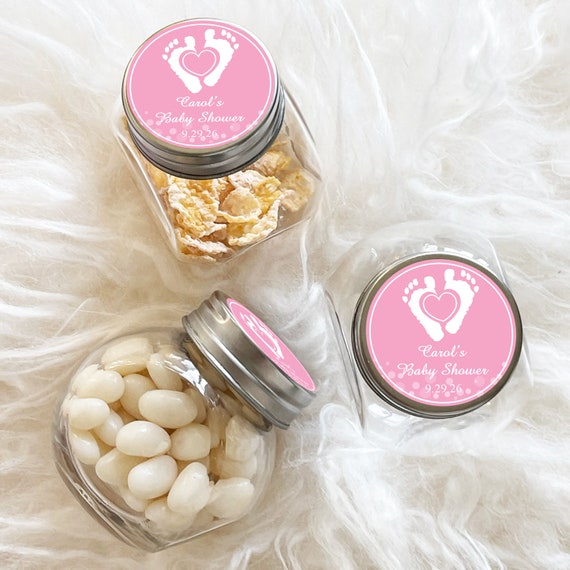 Baby Bottles For Baby Shower Set Of 12 Clear Acrylic Mini Candy ...