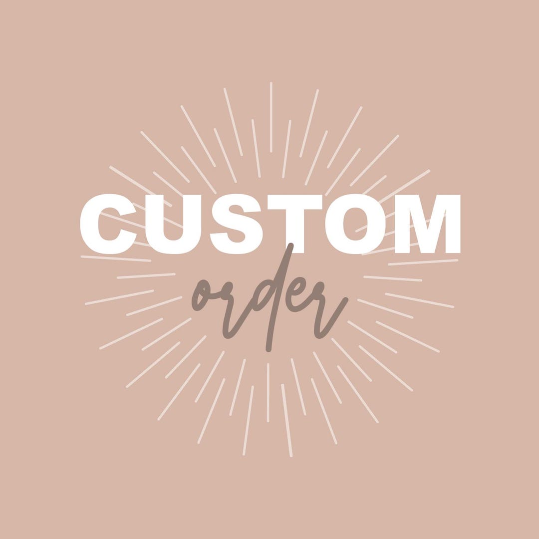 Custom Order Fee - Etsy