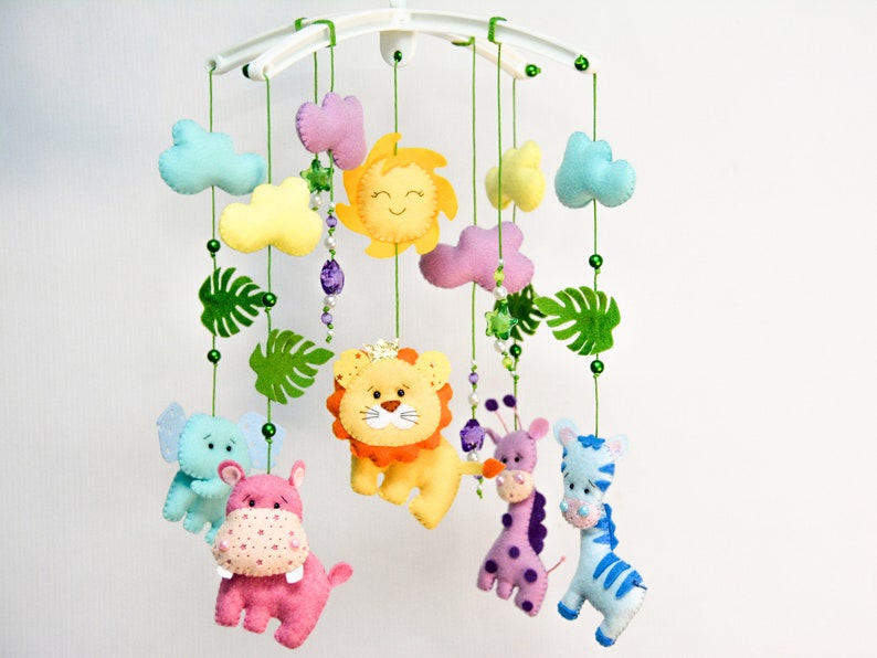 Giraffe Musical Mobile