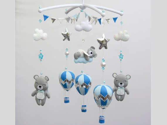 bear cot mobile