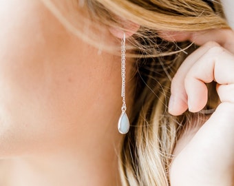 Threader Earrings Dangle Earrings Drop Earrings Chain Earrings Chandelier Earrings Thread Earrings