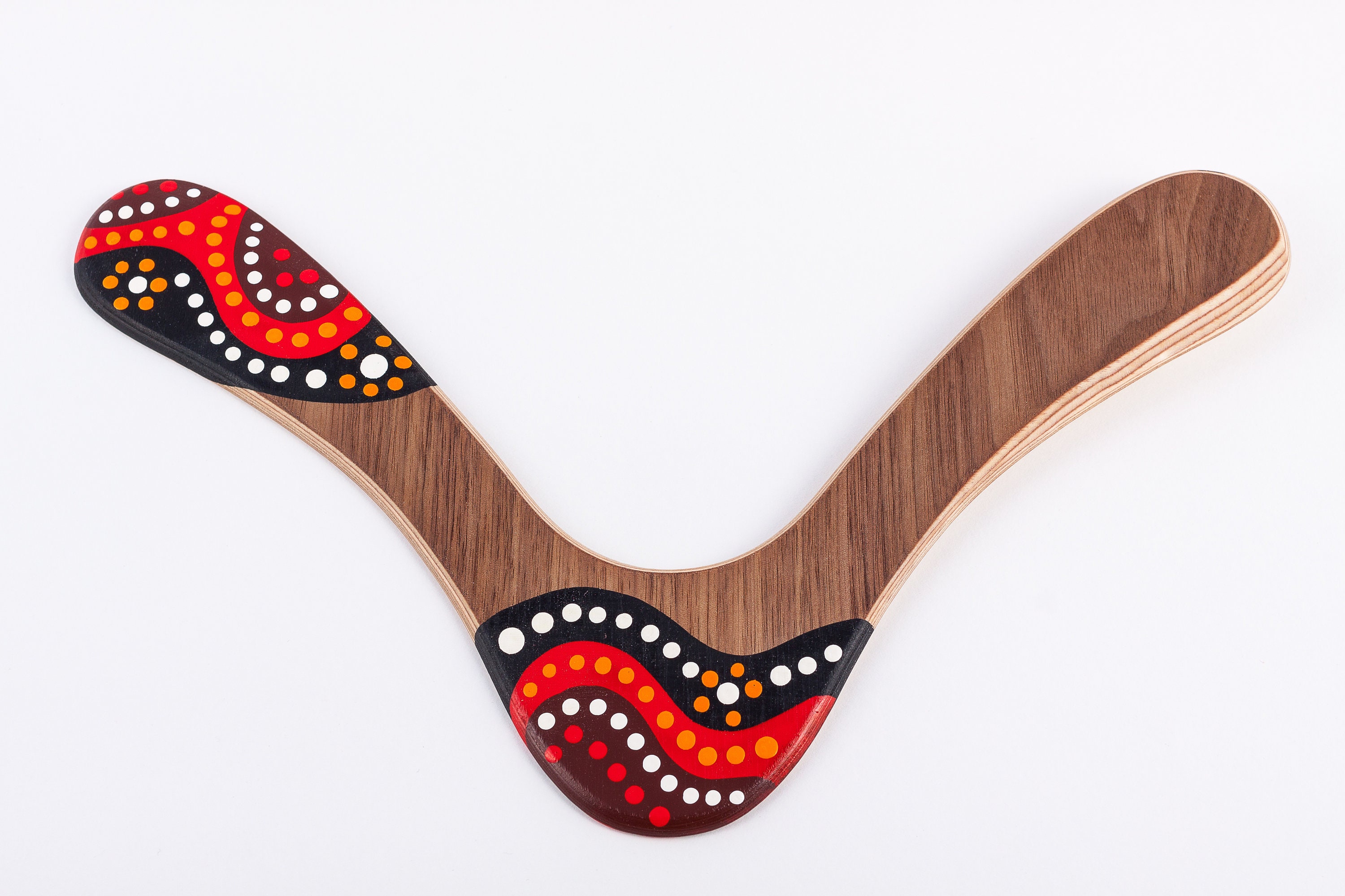 Waak Boomerang Authentic Wooden Boomerang for Adults Etsy